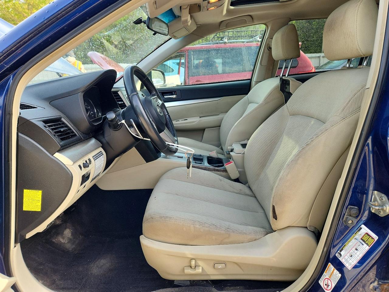 2010 Subaru Outback 2.5i Premium Blue vin: 4S4BRBGC0A3372623