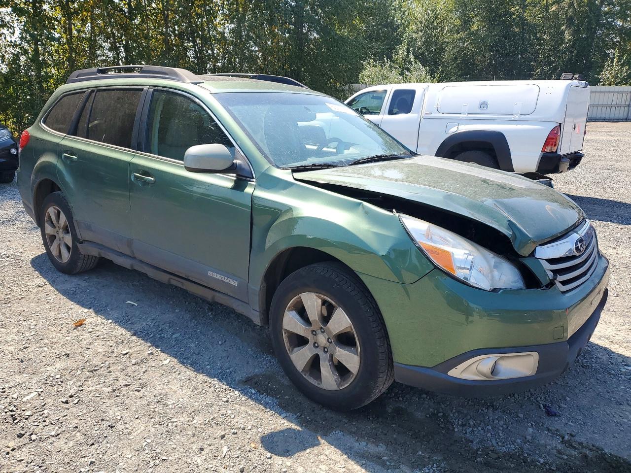 2012 Subaru Outback 2.5i Premium Green vin: 4S4BRBGC0C3300937