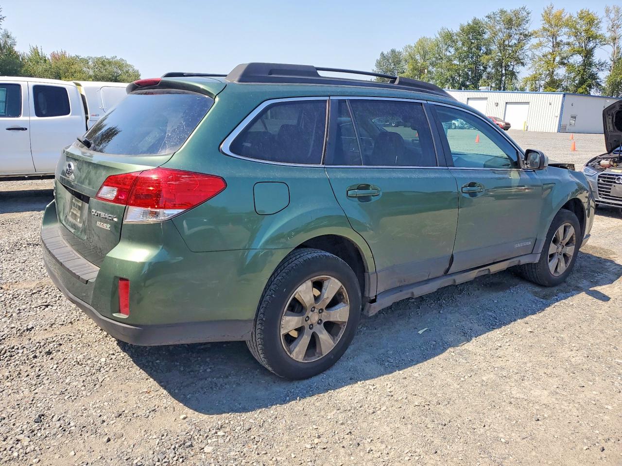 2012 Subaru Outback 2.5i Premium Green vin: 4S4BRBGC0C3300937