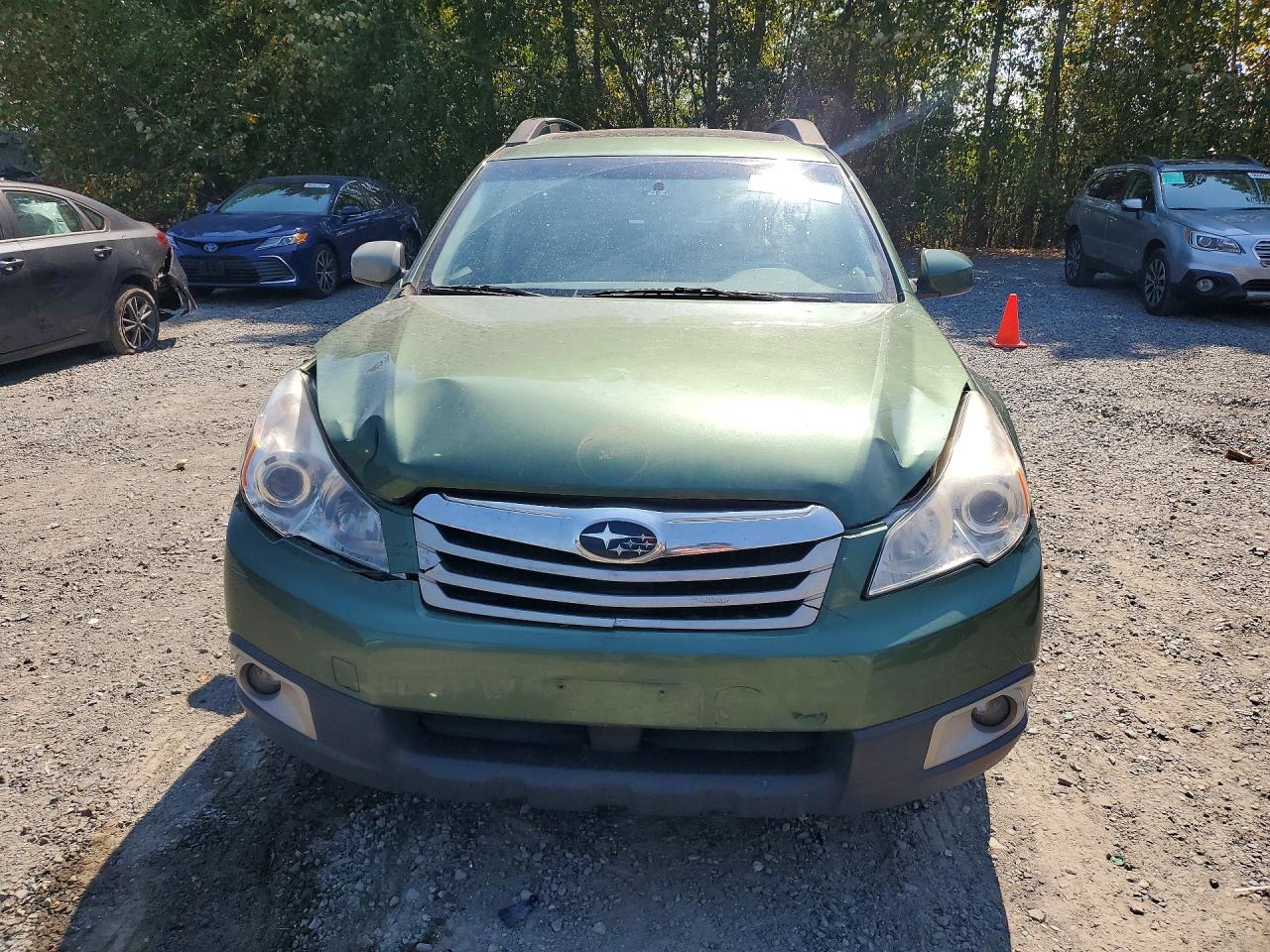 2012 Subaru Outback 2.5i Premium Green vin: 4S4BRBGC0C3300937