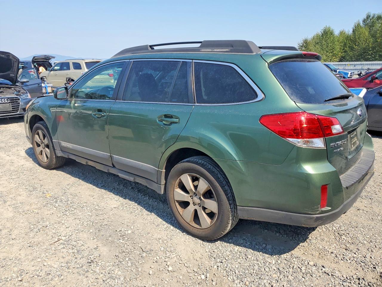 2012 Subaru Outback 2.5i Premium Green vin: 4S4BRBGC0C3300937