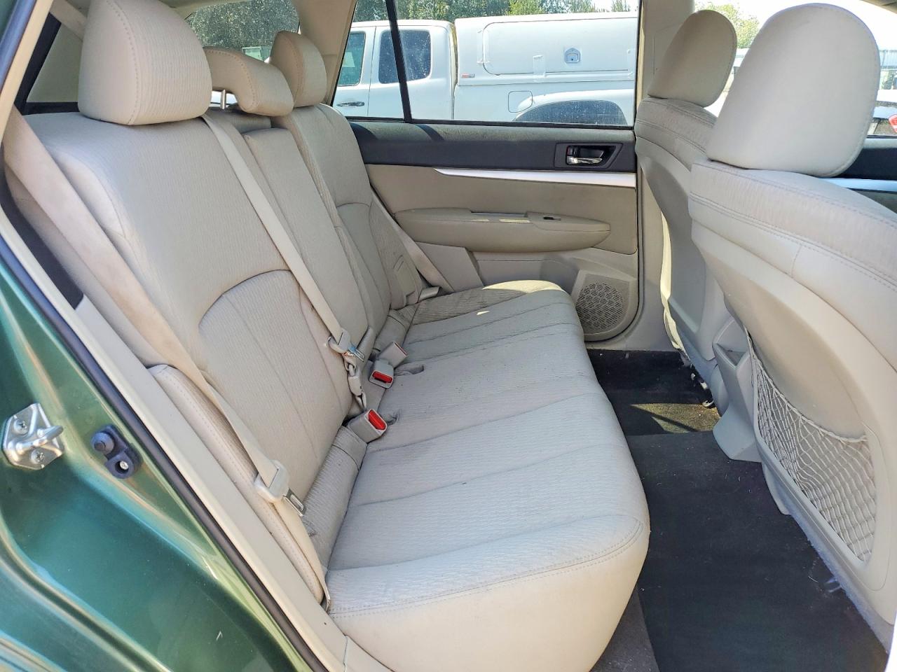 2012 Subaru Outback 2.5i Premium Green vin: 4S4BRBGC0C3300937