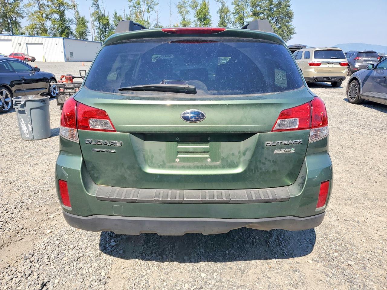 2012 Subaru Outback 2.5i Premium Green vin: 4S4BRBGC0C3300937