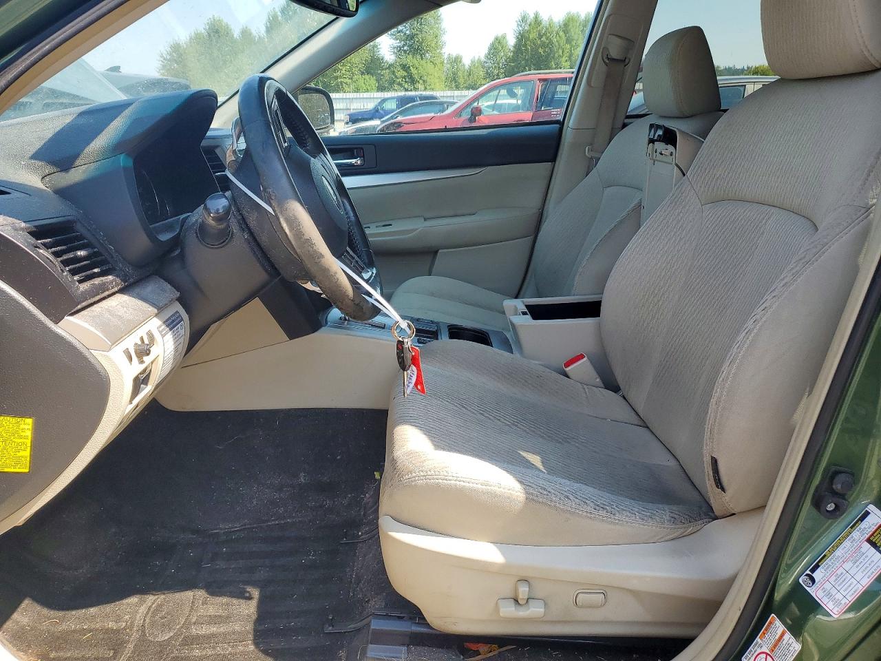 2012 Subaru Outback 2.5i Premium Green vin: 4S4BRBGC0C3300937