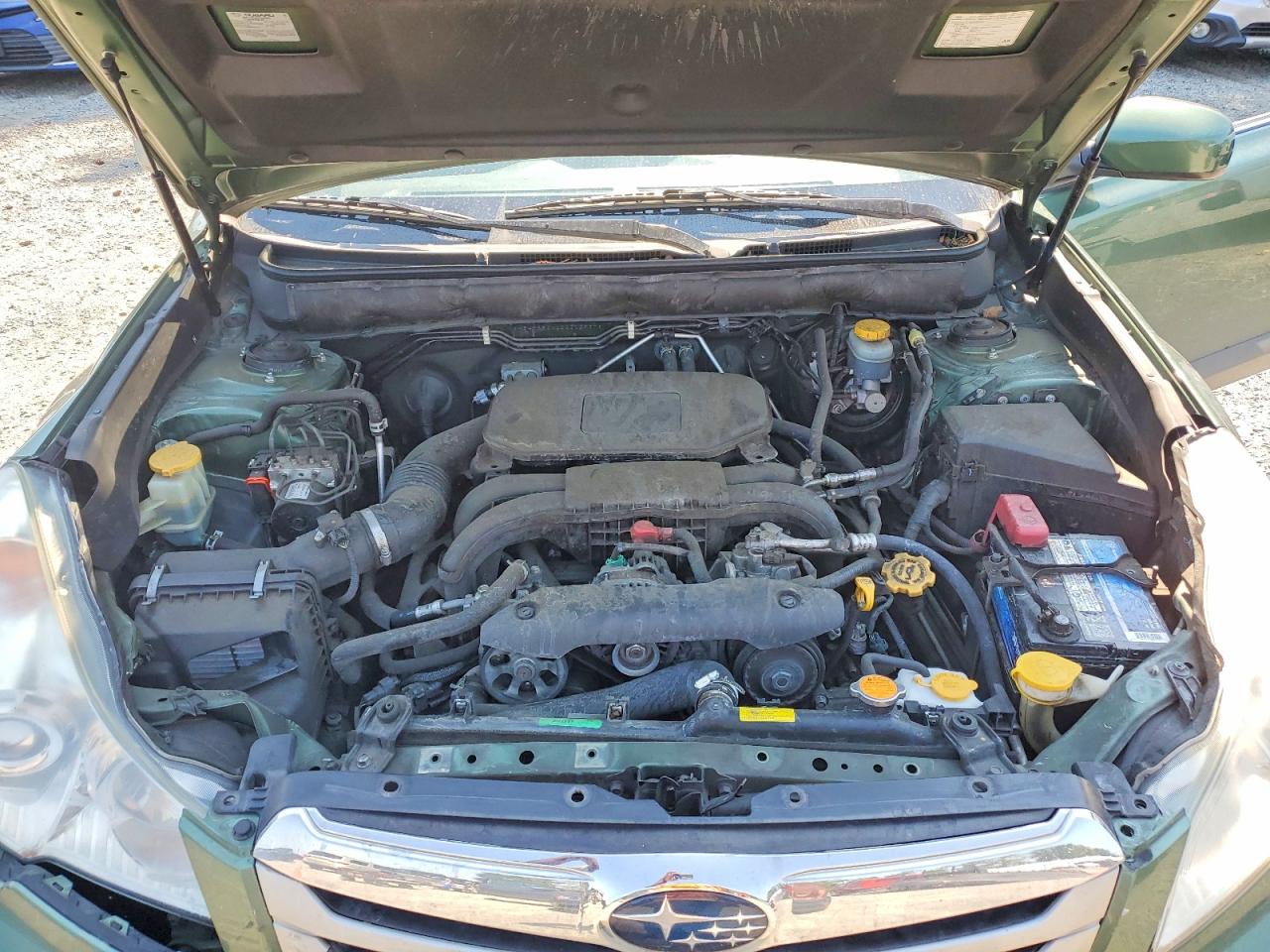 2012 Subaru Outback 2.5i Premium Green vin: 4S4BRBGC0C3300937