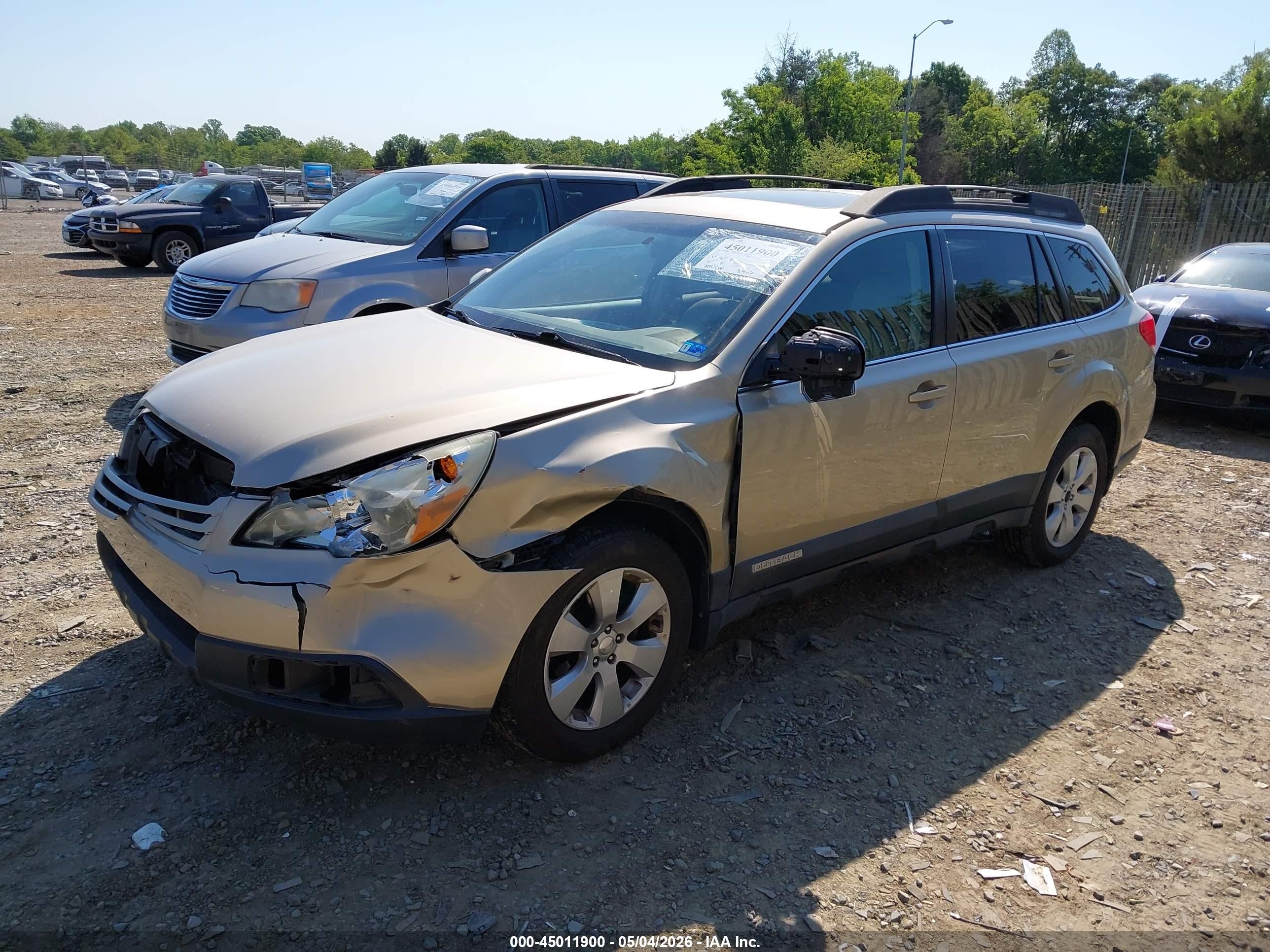 2010 Subaru Outback 2.5i Premium Champagne vin: 4S4BRBGC1A3356303