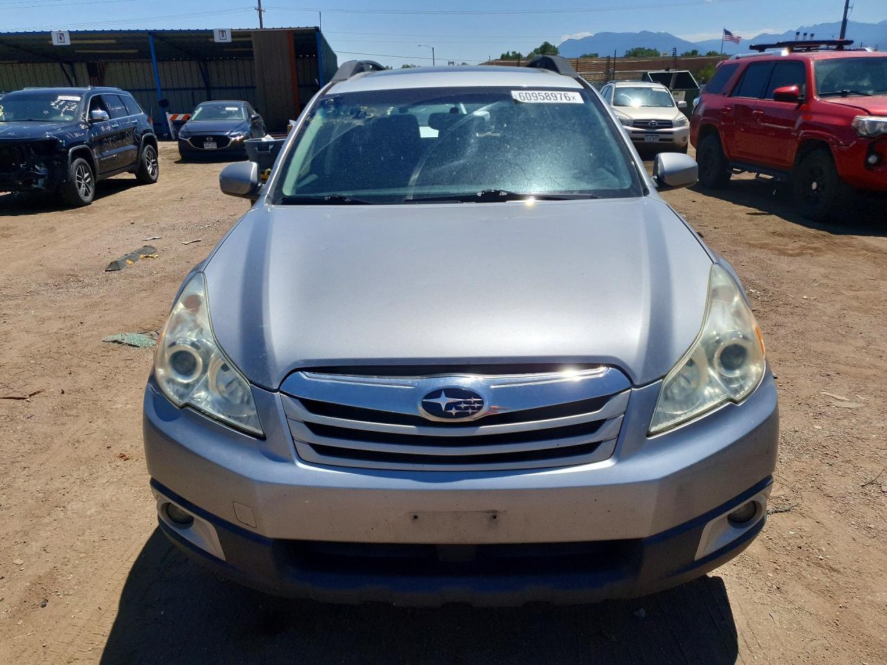 2011 Subaru Outback 2.5i Premium Gray vin: 4S4BRBGC1B3341253