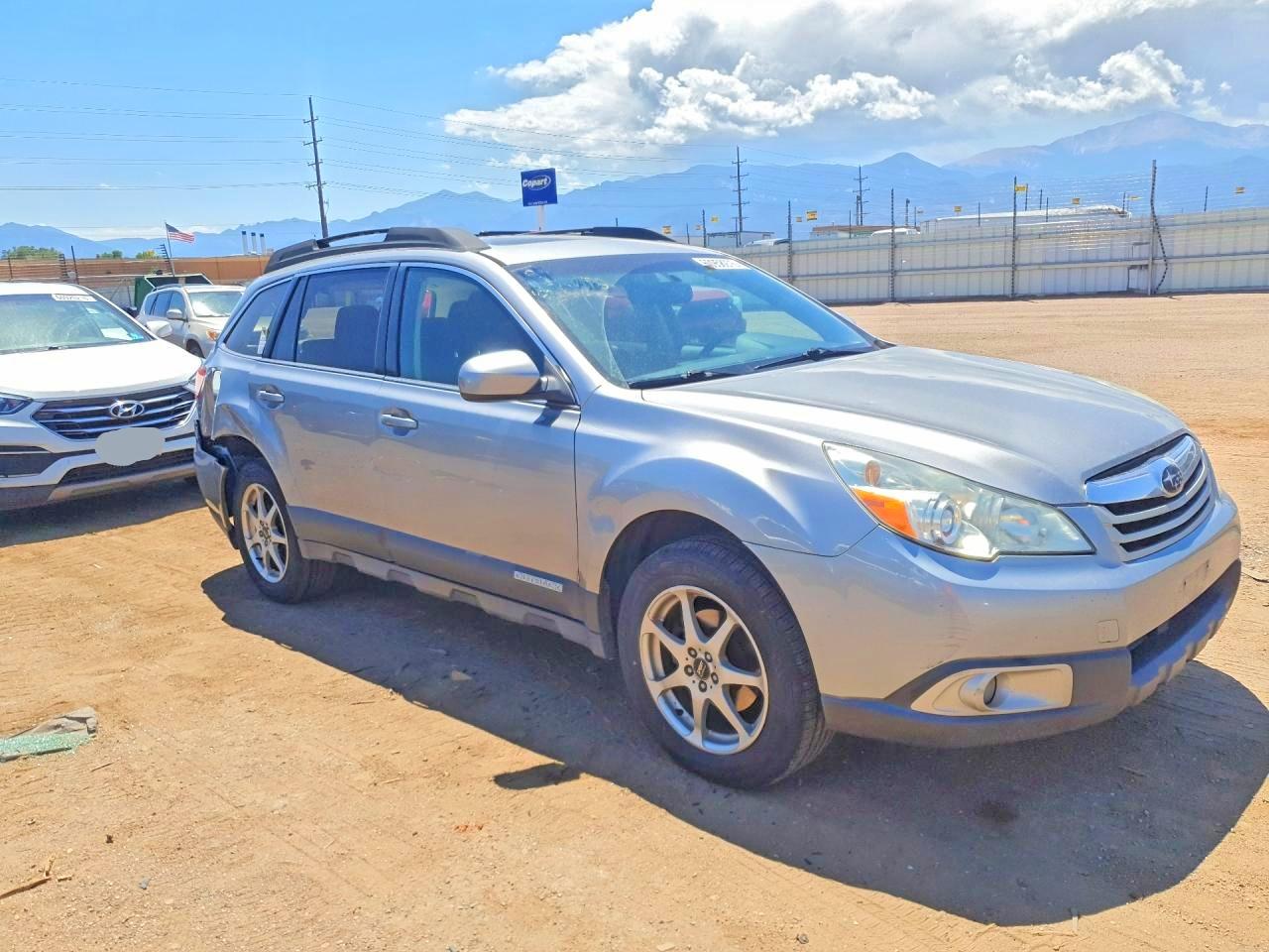 2011 Subaru Outback 2.5i Premium Gray vin: 4S4BRBGC1B3341253