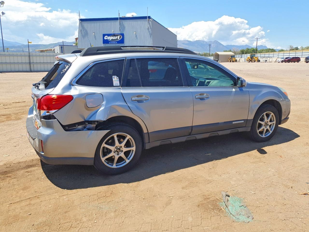 2011 Subaru Outback 2.5i Premium Gray vin: 4S4BRBGC1B3341253
