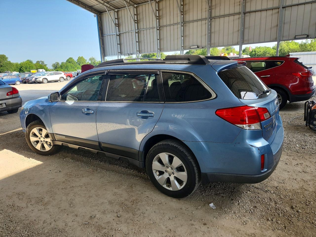 2012 Subaru Outback 2.5i Premium Синий vin: 4S4BRBGC1C3216934