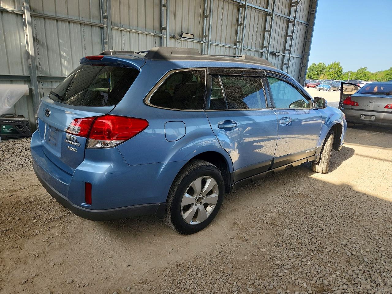 2012 Subaru Outback 2.5i Premium Синий vin: 4S4BRBGC1C3216934