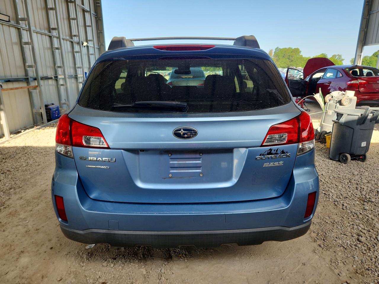 2012 Subaru Outback 2.5i Premium Синий vin: 4S4BRBGC1C3216934