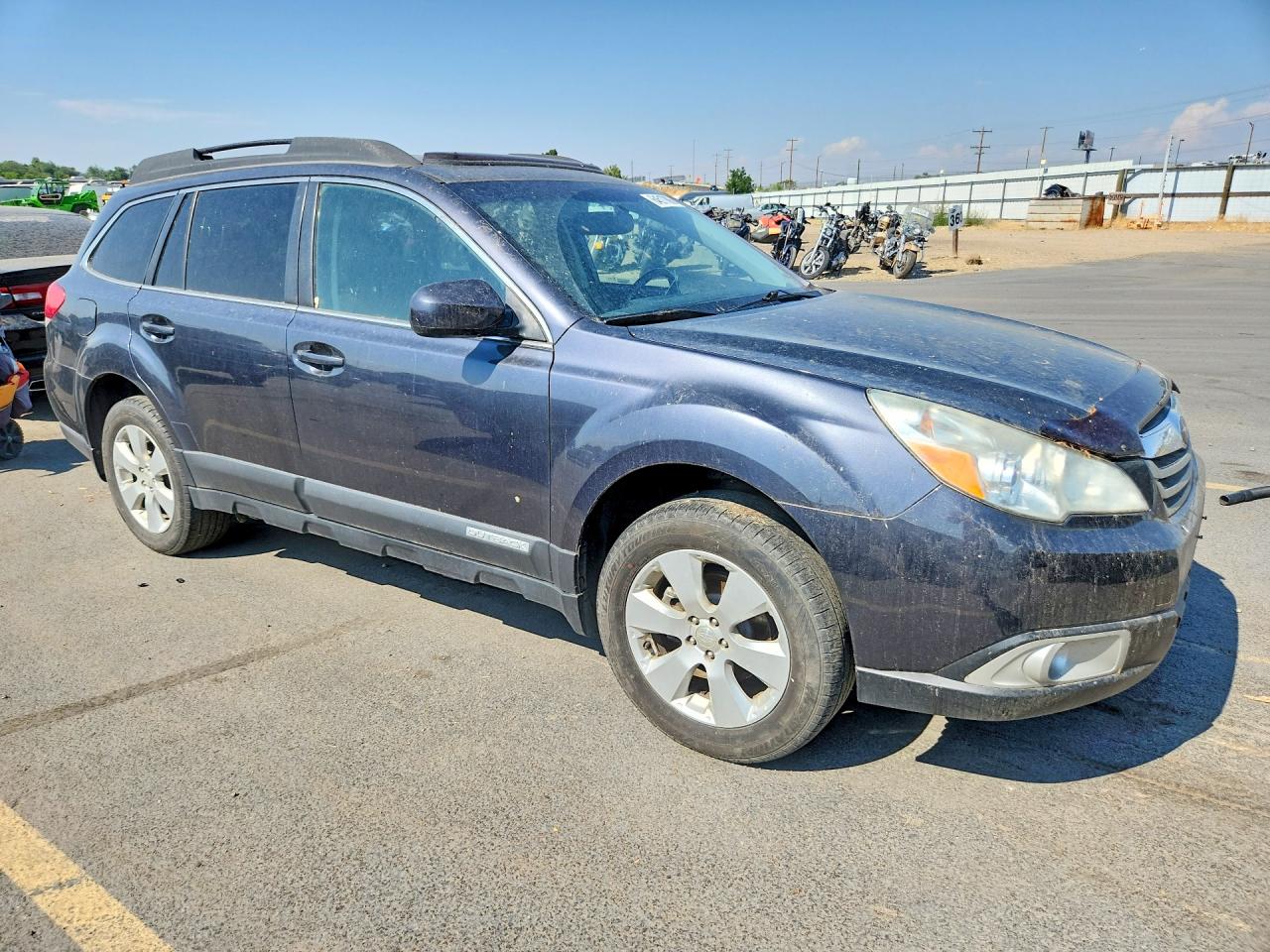 2012 Subaru Outback 2.5i Premium Gray vin: 4S4BRBGC1C3297451