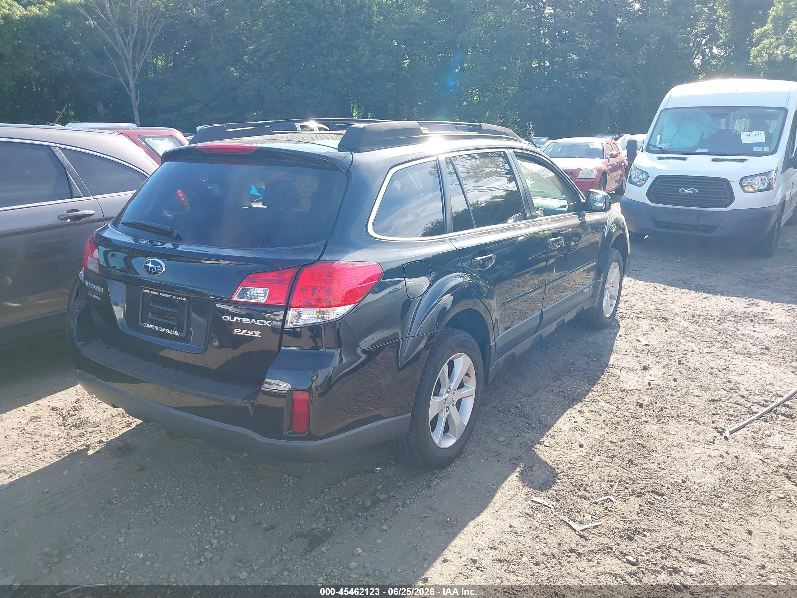 2013 Subaru Outback 2.5i Premium Black vin: 4S4BRBGC1D3216076