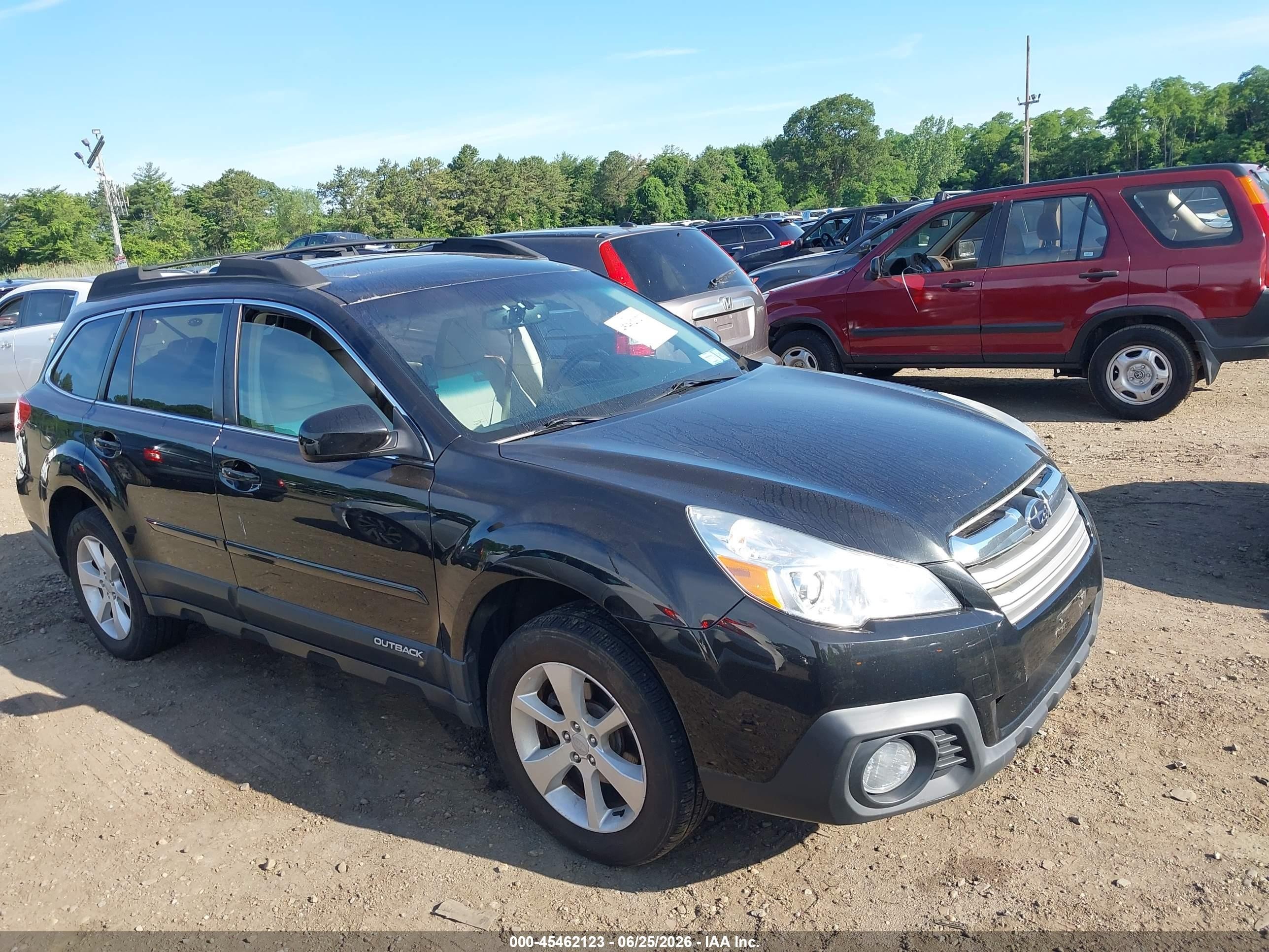 2013 Subaru Outback 2.5i Premium Black vin: 4S4BRBGC1D3216076