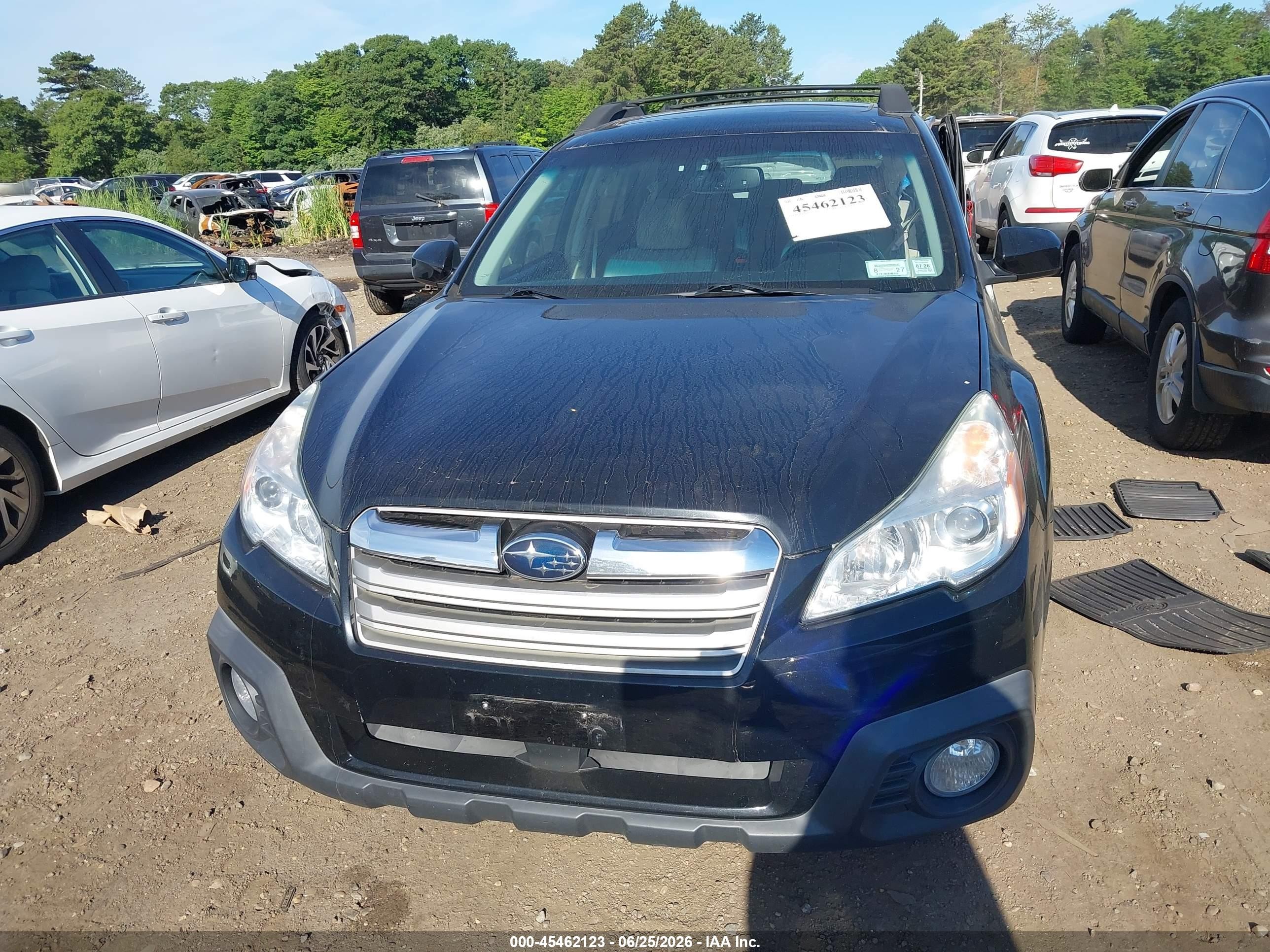 2013 Subaru Outback 2.5i Premium Black vin: 4S4BRBGC1D3216076