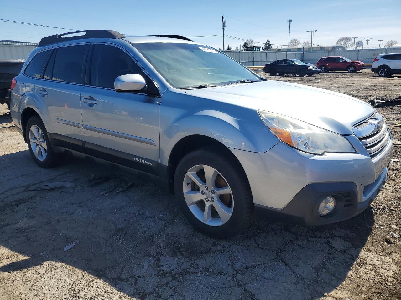 2013 Subaru Outback 2.5i Premium Silver vin: 4S4BRBGC1D3241799