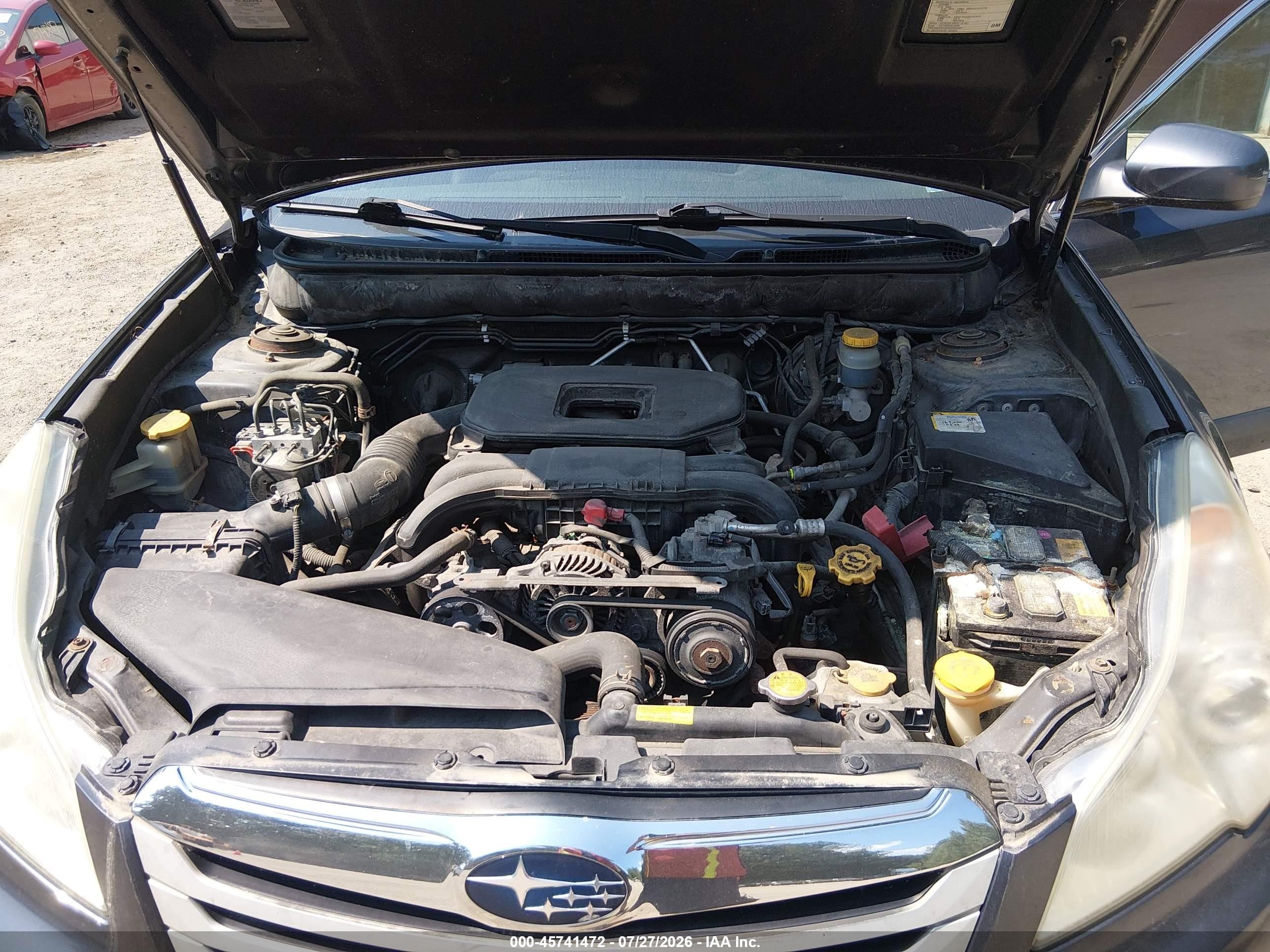2010 Subaru Outback 2.5i Premium Dark Blue vin: 4S4BRBGC2A3373322