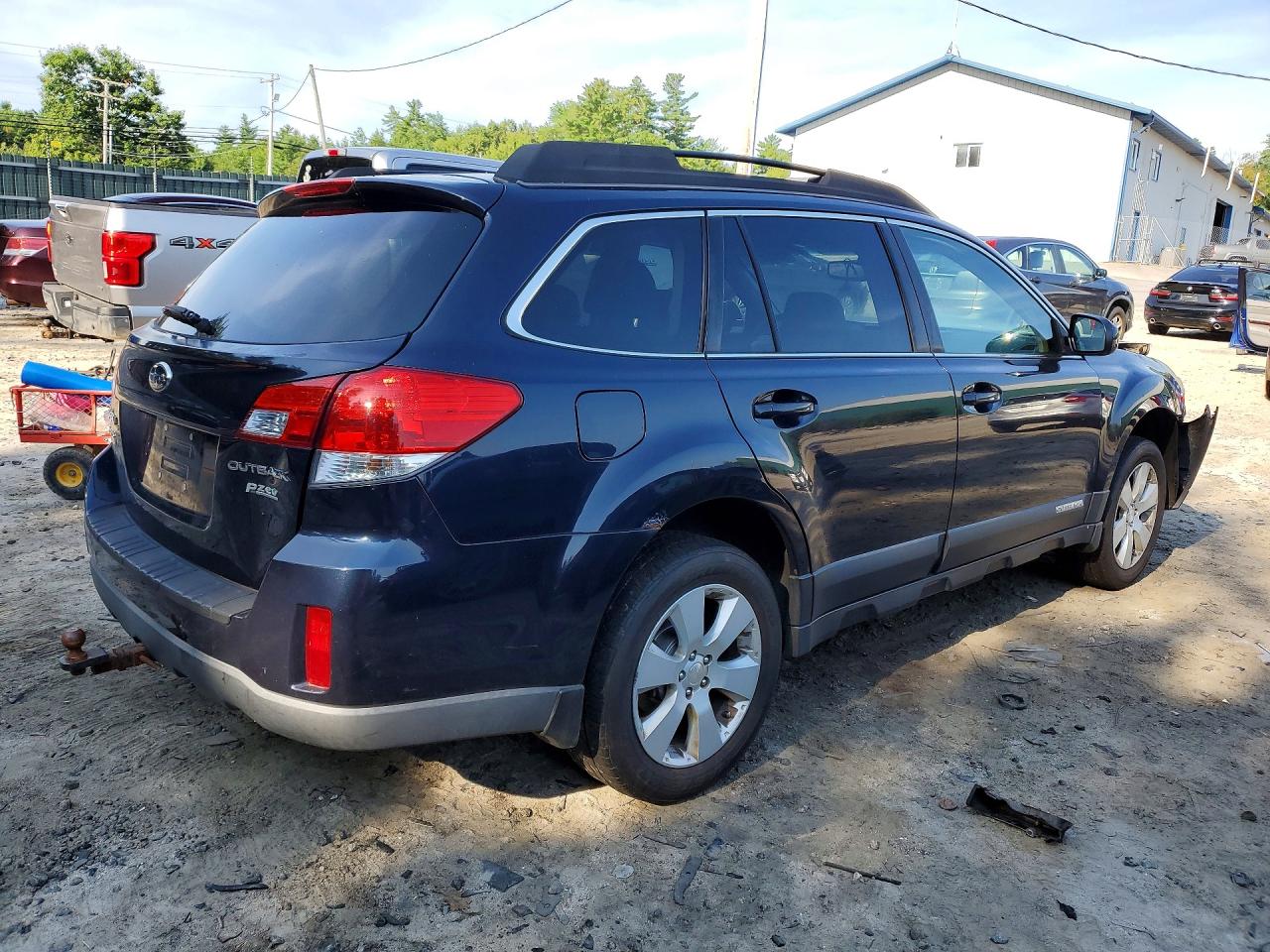 2012 Subaru Outback 2.5i Premium Blue vin: 4S4BRBGC2C1230160