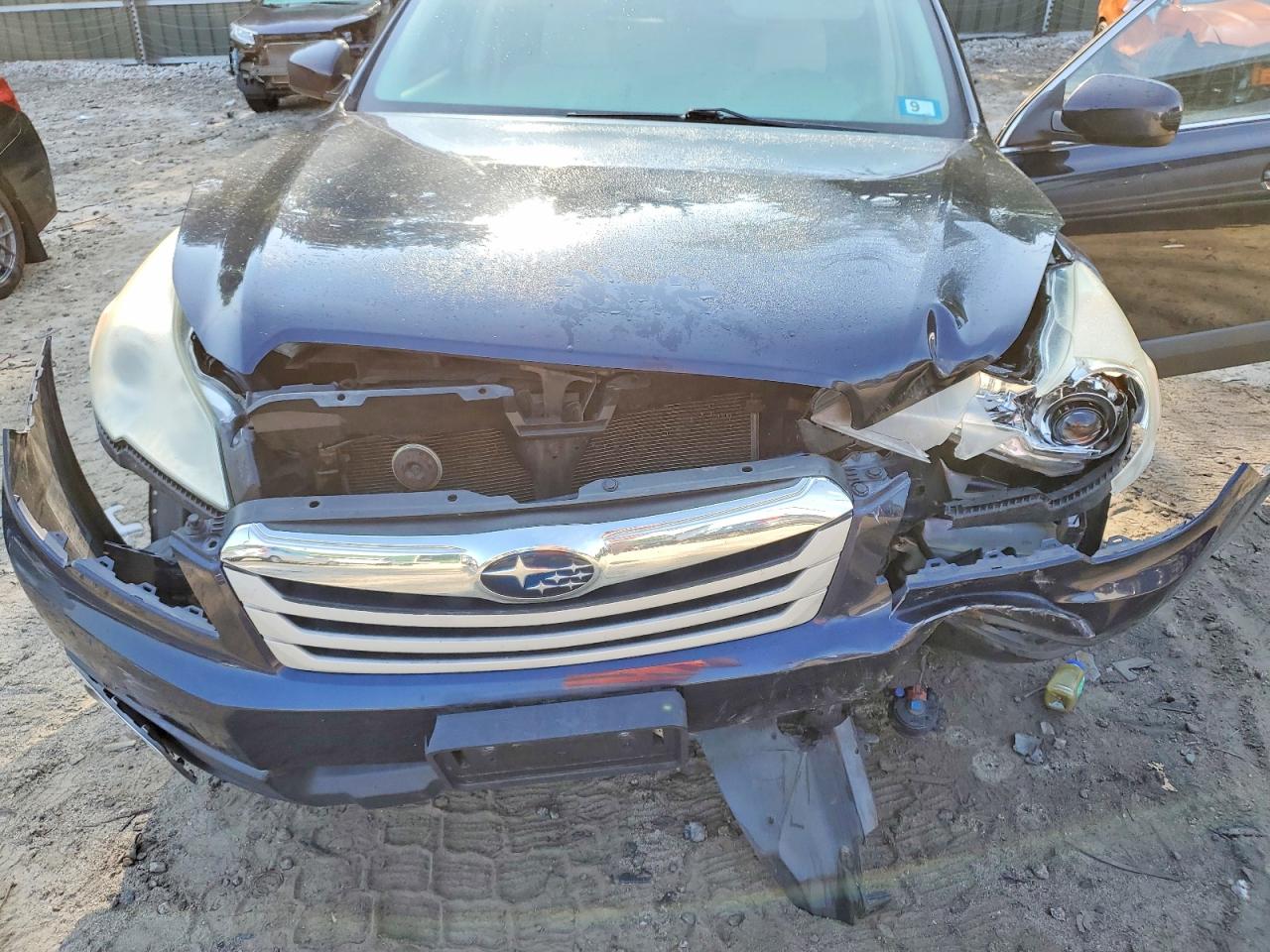 2012 Subaru Outback 2.5i Premium Blue vin: 4S4BRBGC2C1230160
