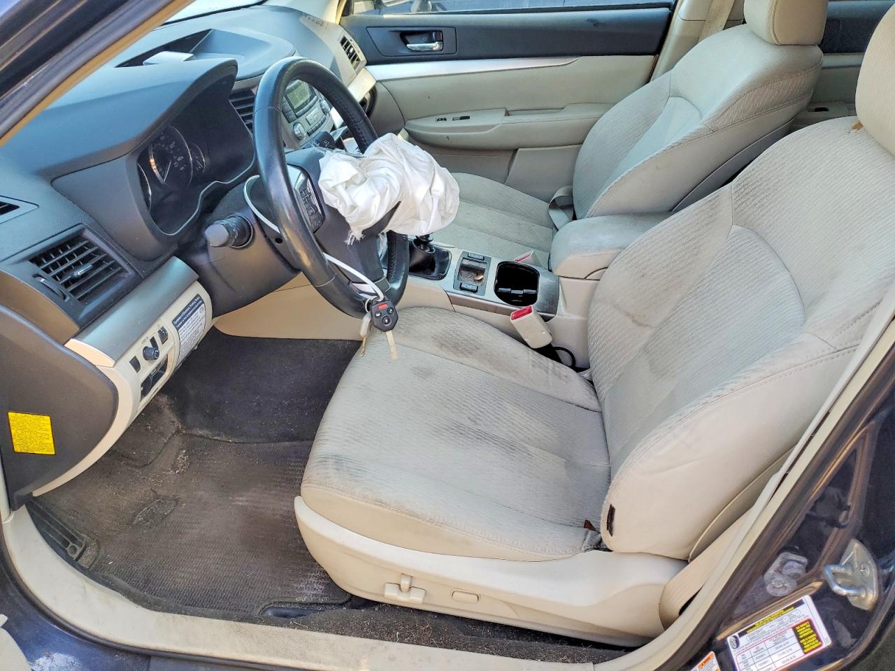 2012 Subaru Outback 2.5i Premium Blue vin: 4S4BRBGC2C1230160