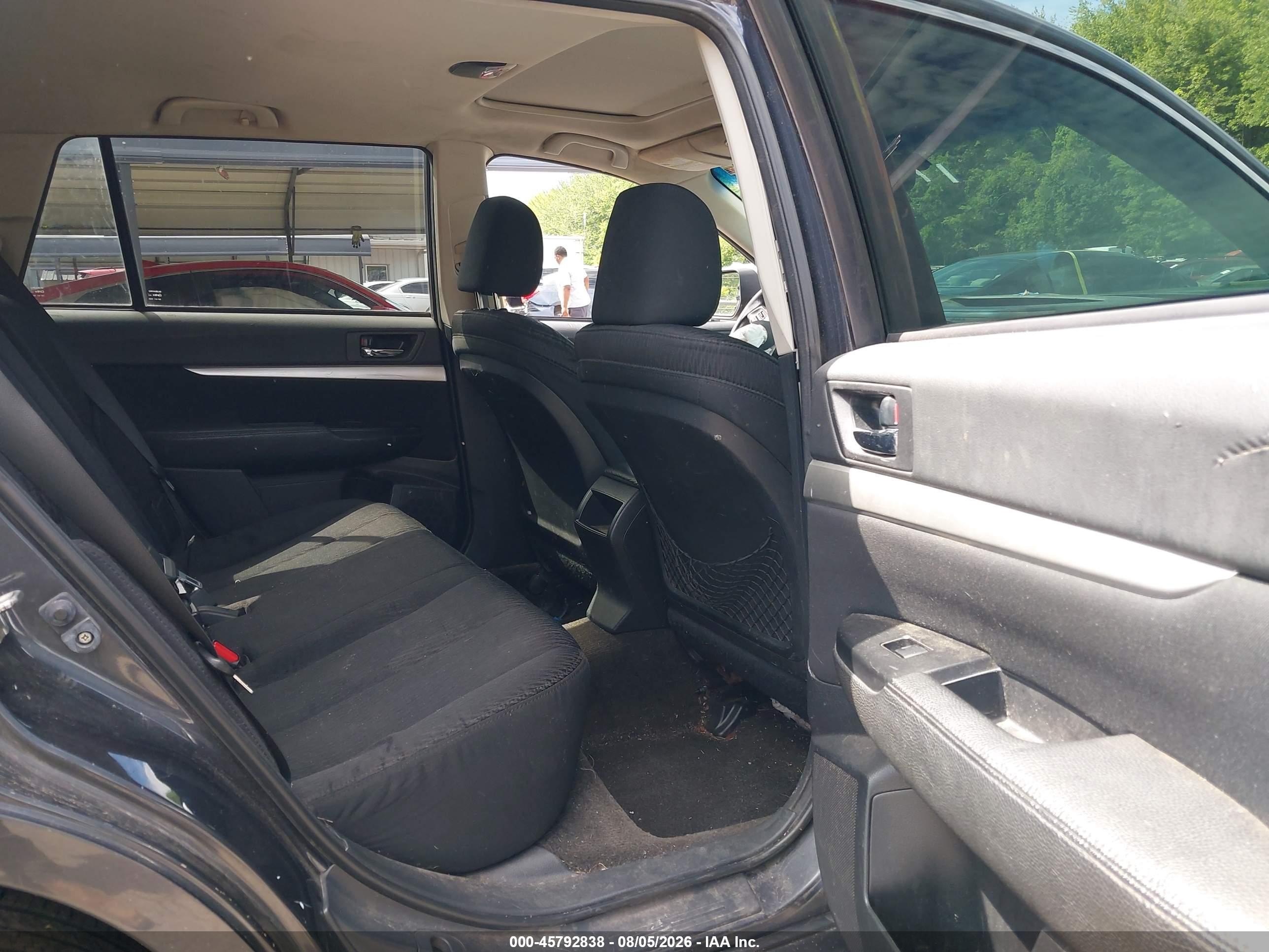 2012 Subaru Outback 2.5i Premium Gray vin: 4S4BRBGC2C3205909