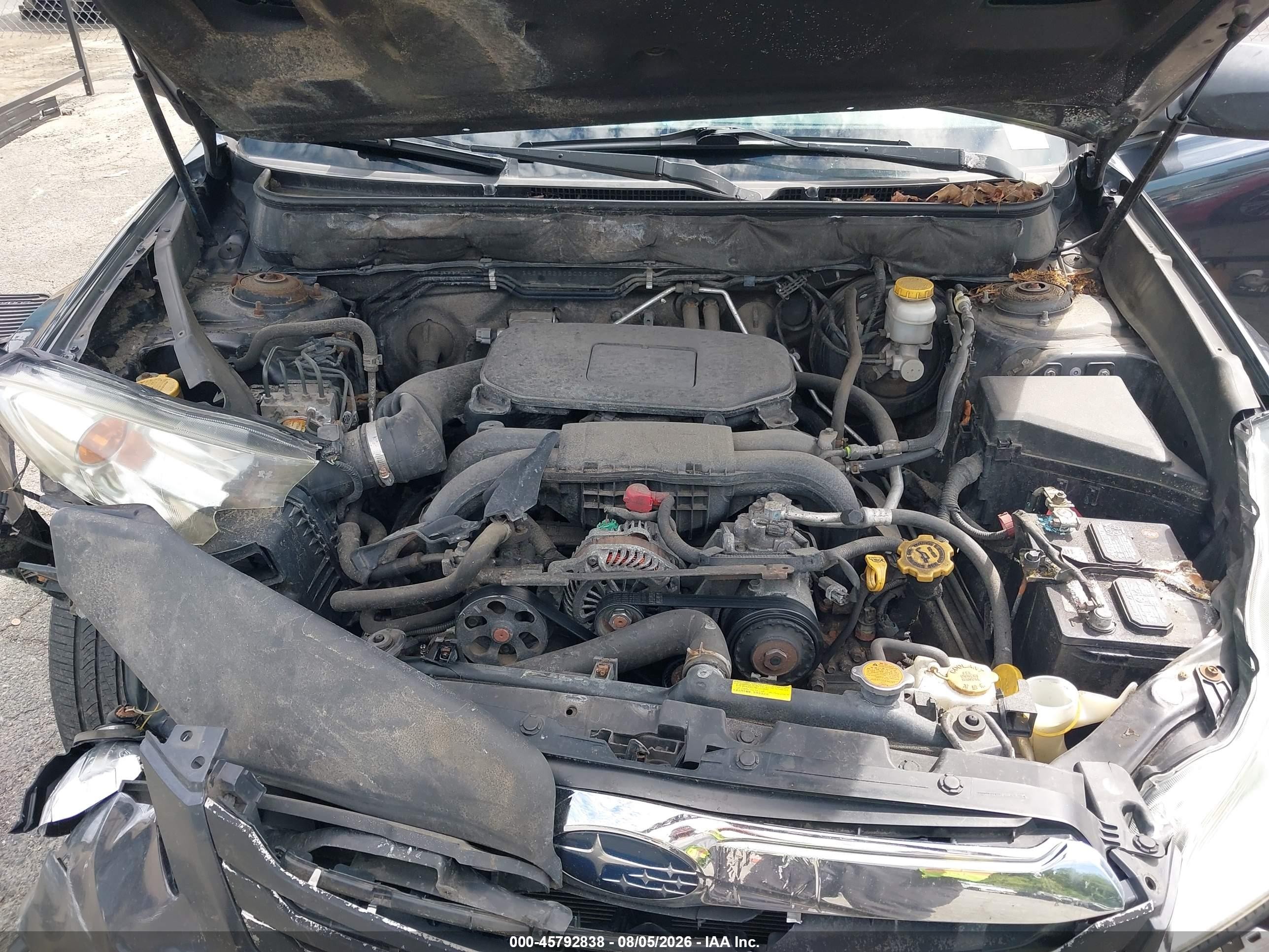 2012 Subaru Outback 2.5i Premium Gray vin: 4S4BRBGC2C3205909