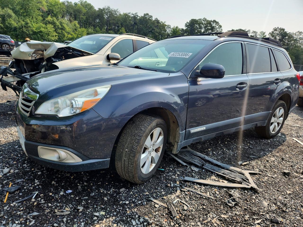 2012 Subaru Outback 2.5i Premium Blue vin: 4S4BRBGC2C3297958
