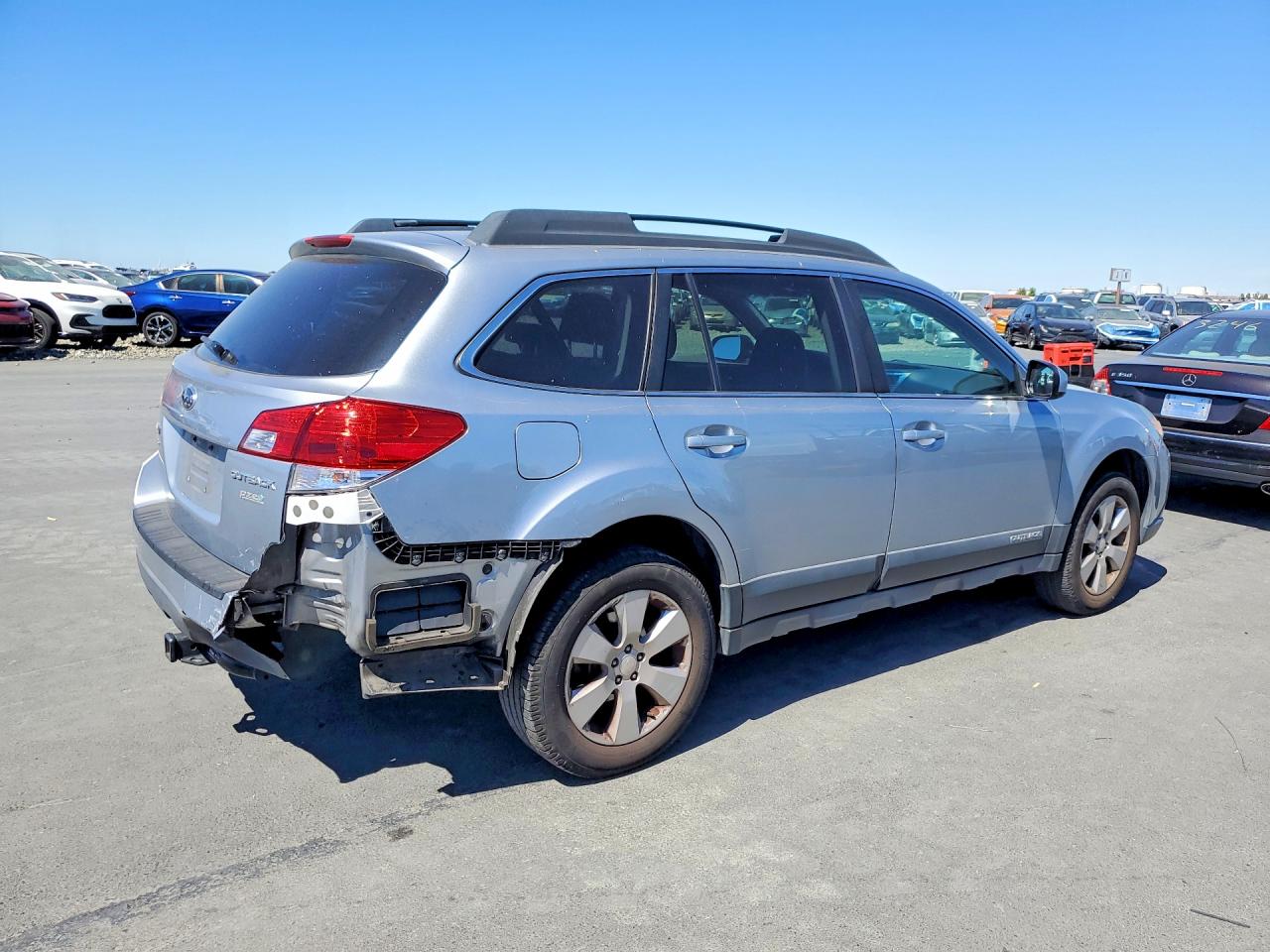 2012 Subaru Outback 2.5i Premium Синий vin: 4S4BRBGC2C3302897