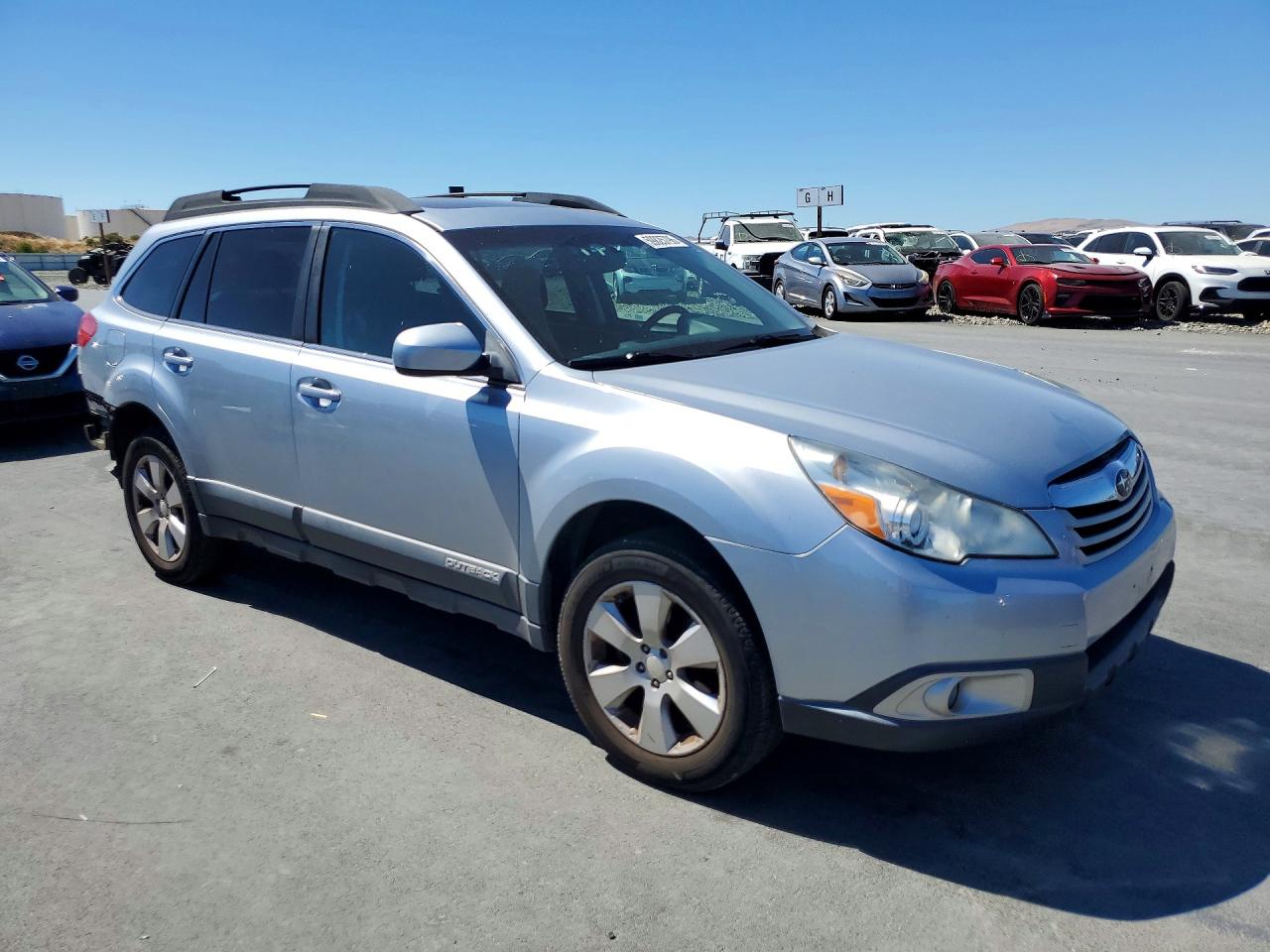 2012 Subaru Outback 2.5i Premium Синий vin: 4S4BRBGC2C3302897