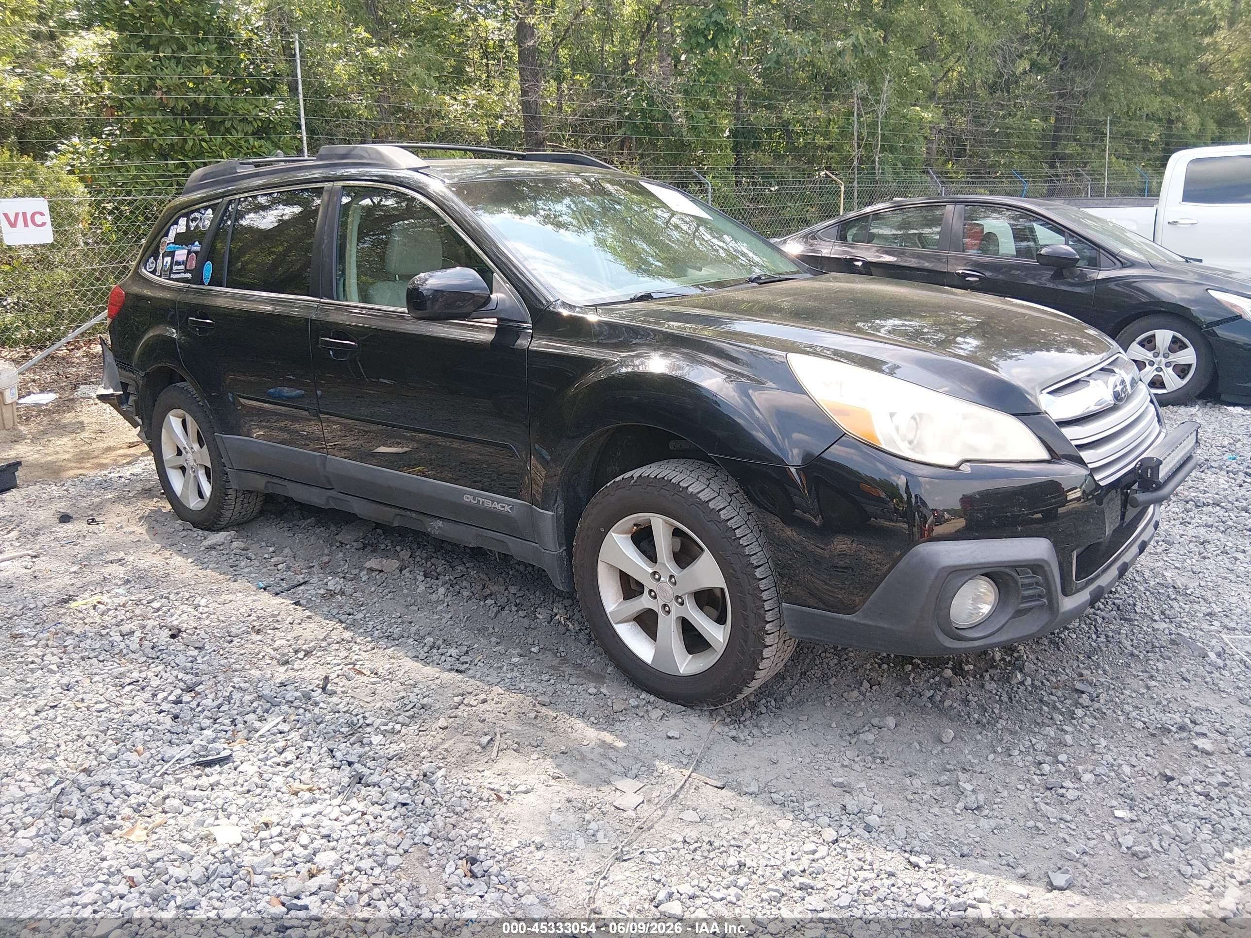 2013 Subaru Outback 2.5i Premium Black vin: 4S4BRBGC2D3223408