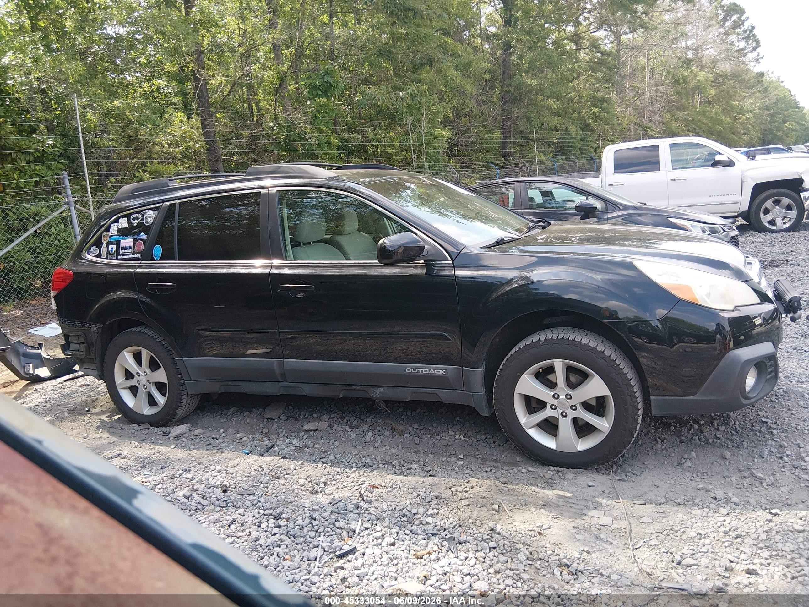 2013 Subaru Outback 2.5i Premium Black vin: 4S4BRBGC2D3223408