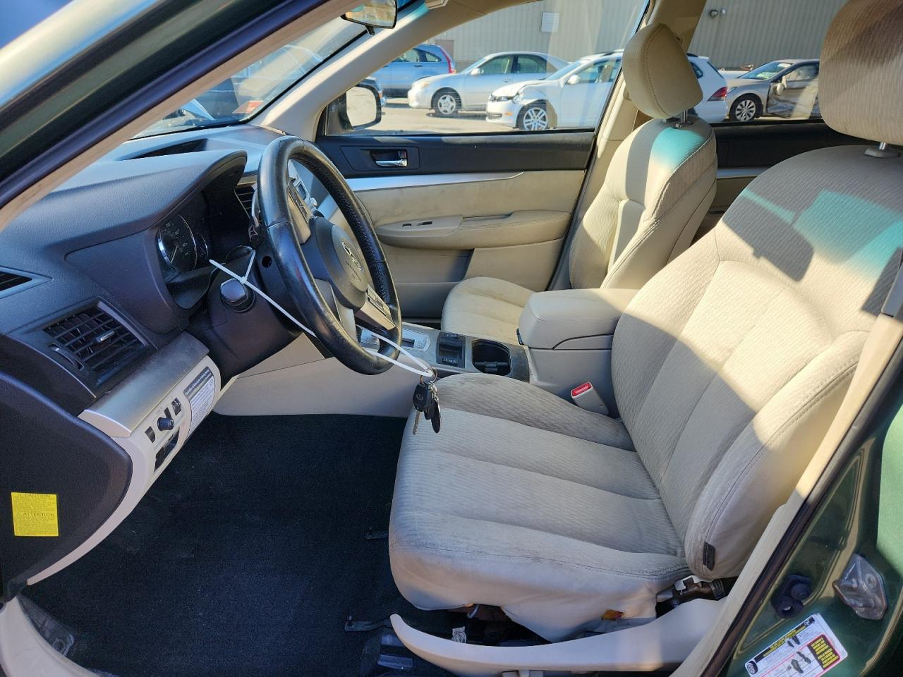 2010 Subaru Outback 2.5i Premium Зеленый vin: 4S4BRBGC3A3371577