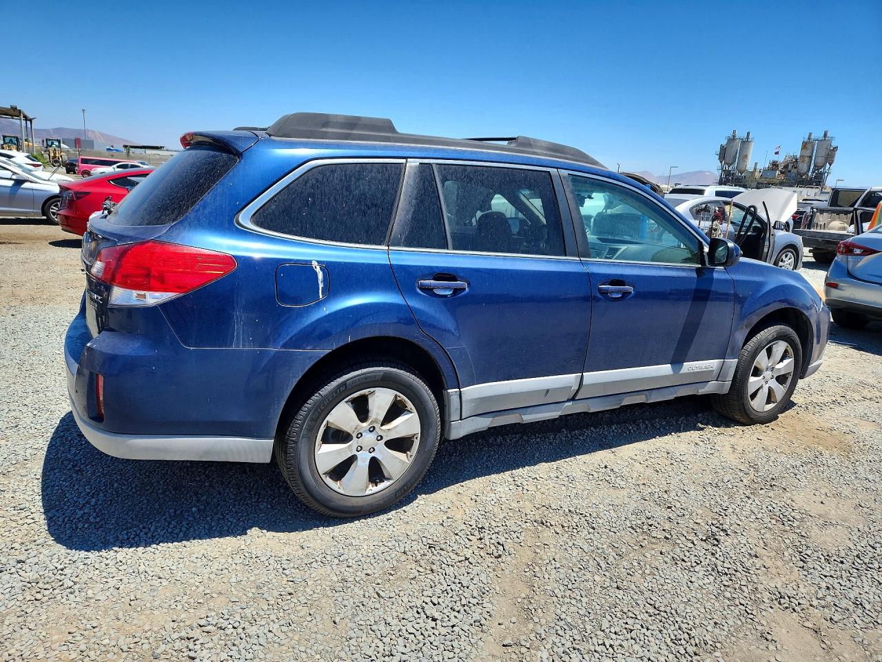 2010 Subaru Outback 2.5i Premium Blue vin: 4S4BRBGC3A3382689
