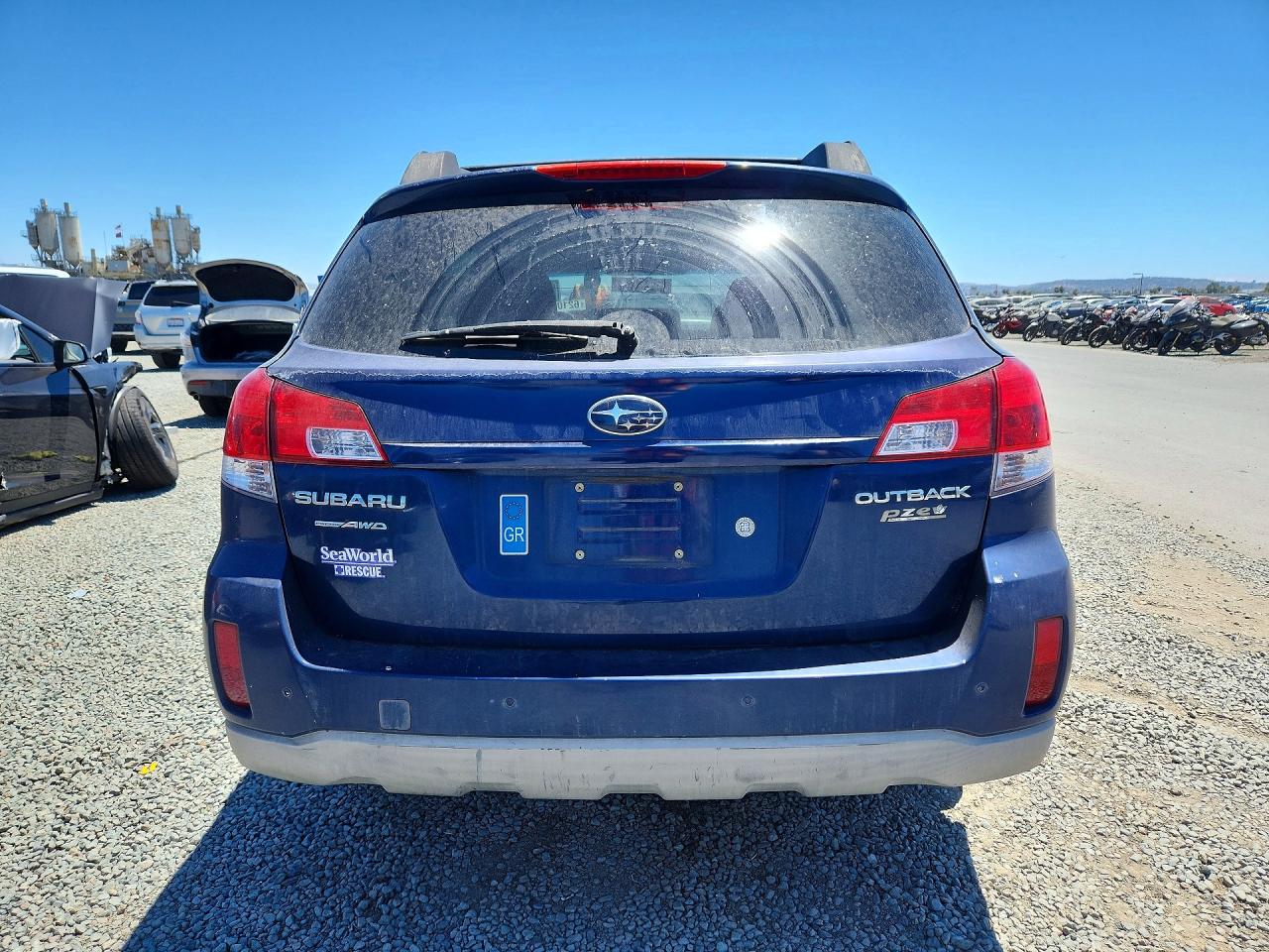 2010 Subaru Outback 2.5i Premium Blue vin: 4S4BRBGC3A3382689