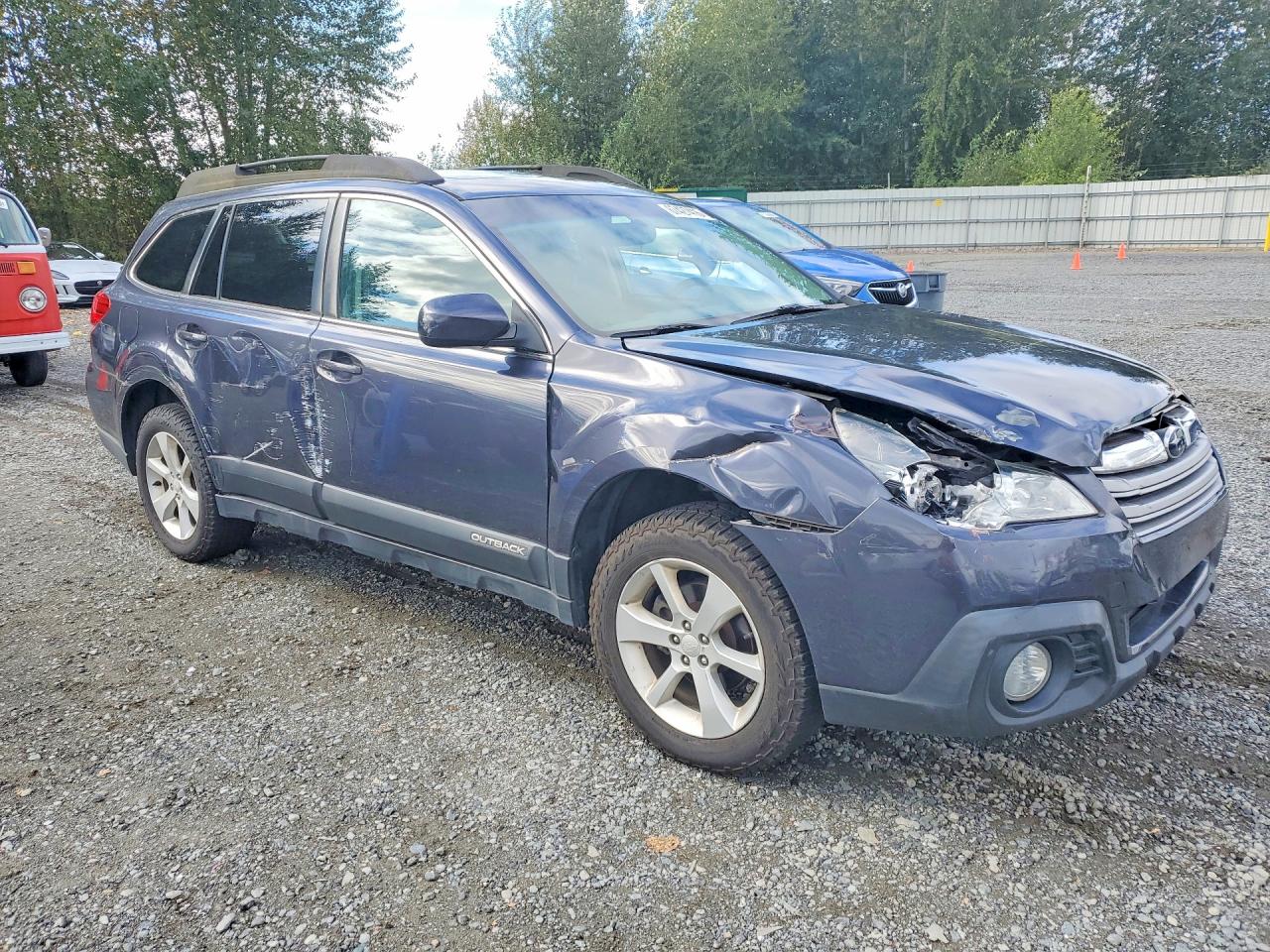 2013 Subaru Outback 2.5i Premium Gray vin: 4S4BRBGC3D3310380