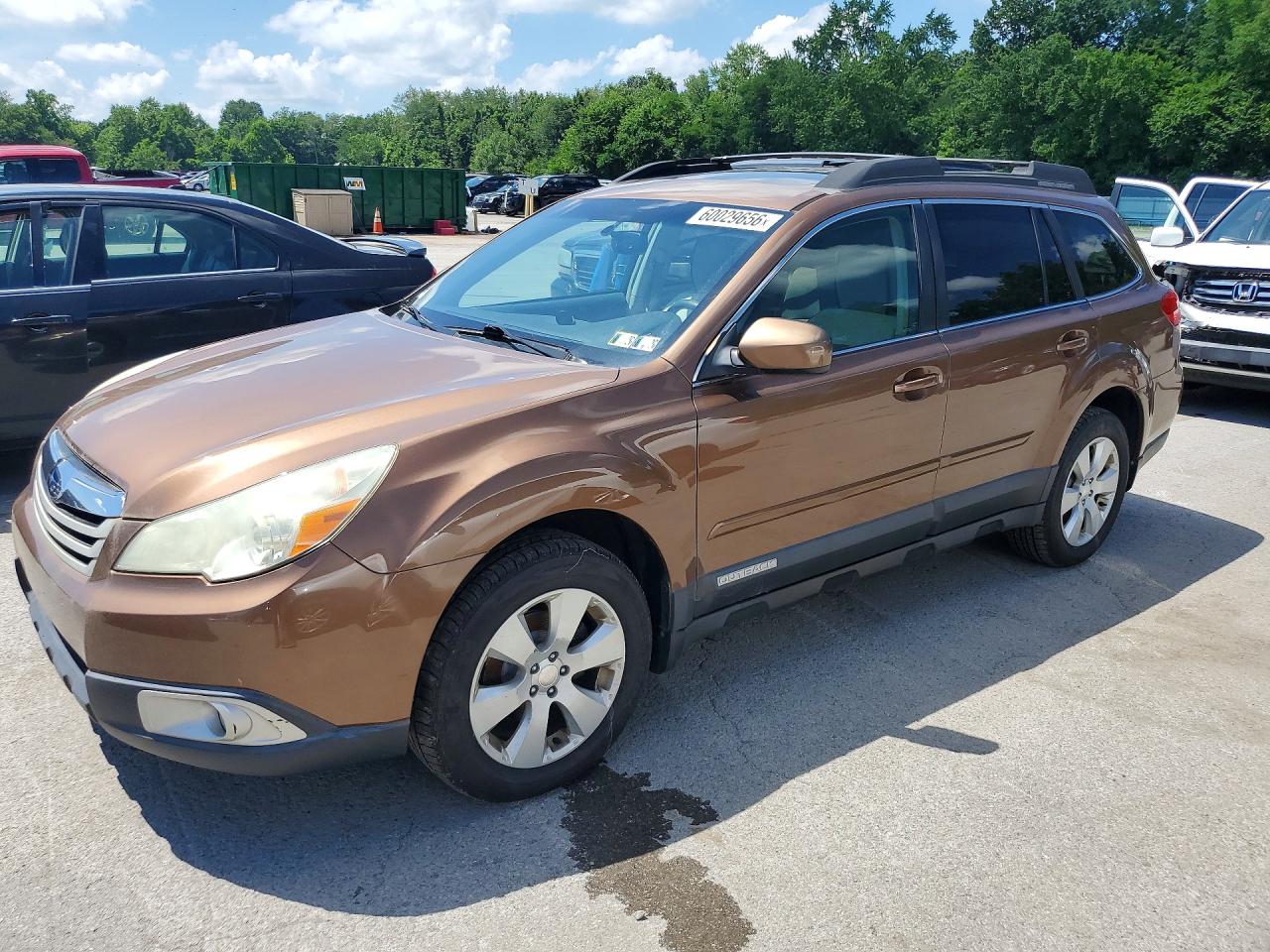 2011 Subaru Outback 2.5i Premium Brown vin: 4S4BRBGC4B3312328