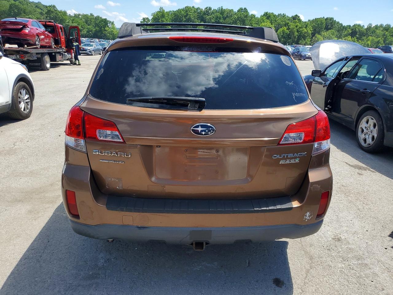 2011 Subaru Outback 2.5i Premium Brown vin: 4S4BRBGC4B3312328