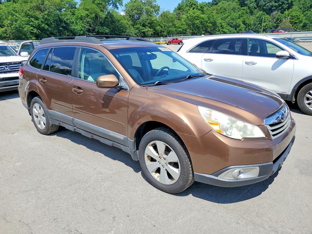 2011 Subaru Outback 2.5i Premium Brown vin: 4S4BRBGC4B3312328