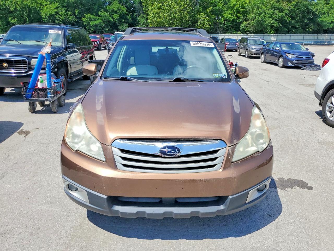 2011 Subaru Outback 2.5i Premium Brown vin: 4S4BRBGC4B3312328