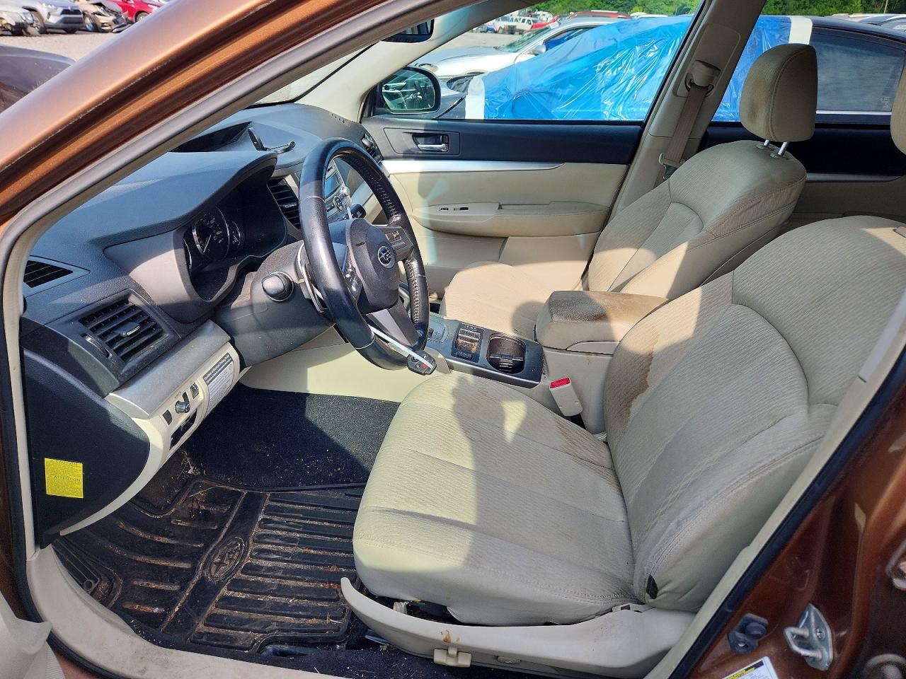 2011 Subaru Outback 2.5i Premium Brown vin: 4S4BRBGC4B3312328
