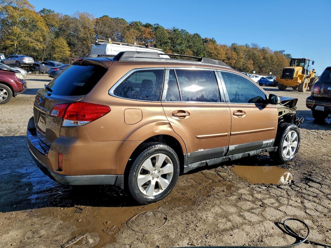 2011 Subaru Outback 2.5i Premium Brown vin: 4S4BRBGC4B3342364