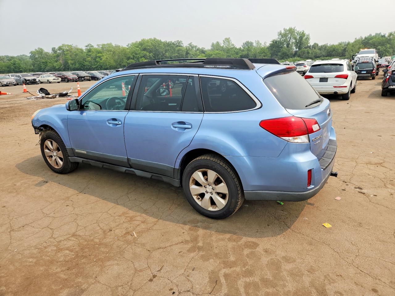 2011 Subaru Outback 2.5i Premium Blue vin: 4S4BRBGC4B3403177