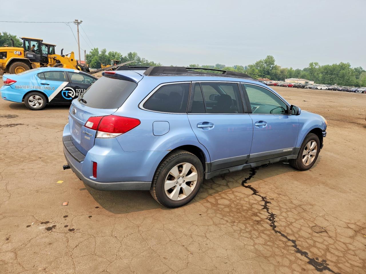 2011 Subaru Outback 2.5i Premium Blue vin: 4S4BRBGC4B3403177