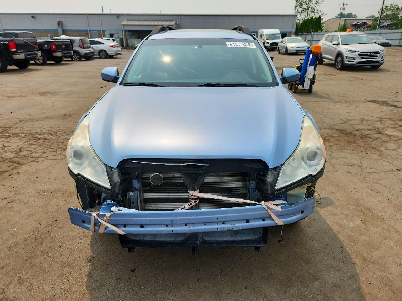 2011 Subaru Outback 2.5i Premium Blue vin: 4S4BRBGC4B3403177