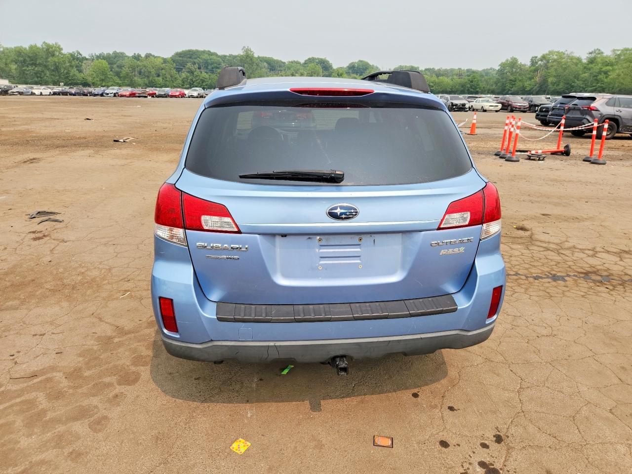 2011 Subaru Outback 2.5i Premium Blue vin: 4S4BRBGC4B3403177