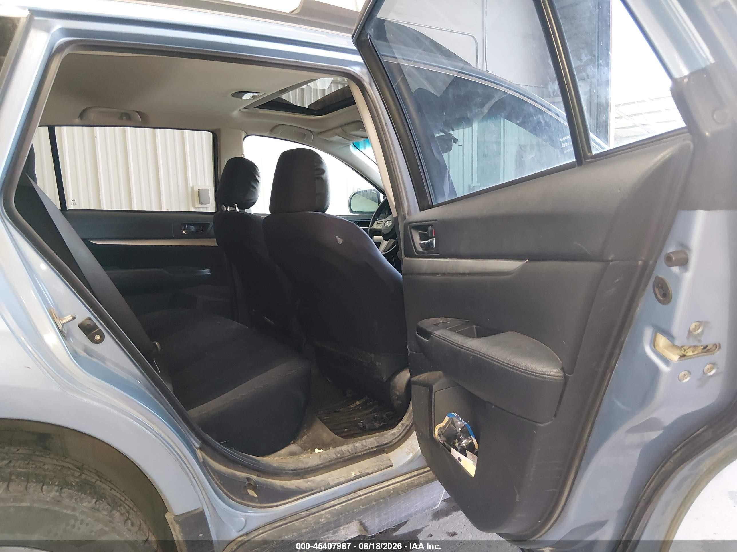 2011 Subaru Outback 2.5i Premium Blue vin: 4S4BRBGC4B3411554