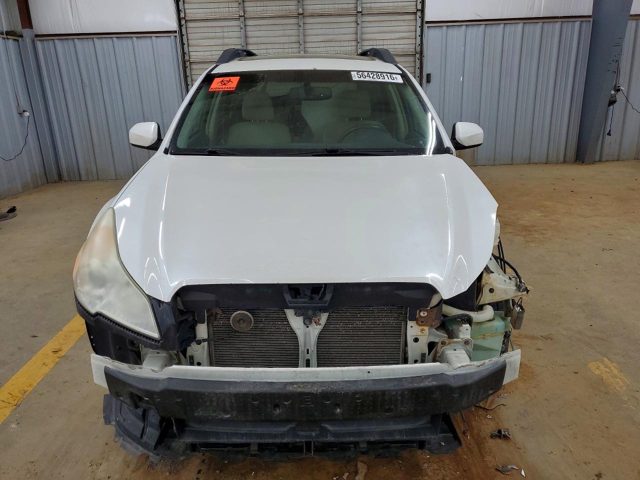 2012 Subaru Outback 2.5i Premium White vin: 4S4BRBGC4C3263472