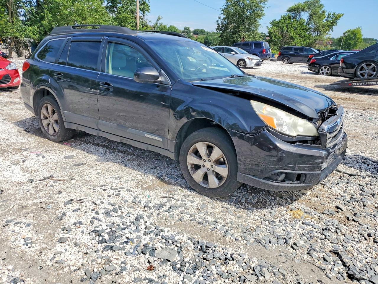 2012 Subaru Outback 2.5i Premium Black vin: 4S4BRBGC4C3295337