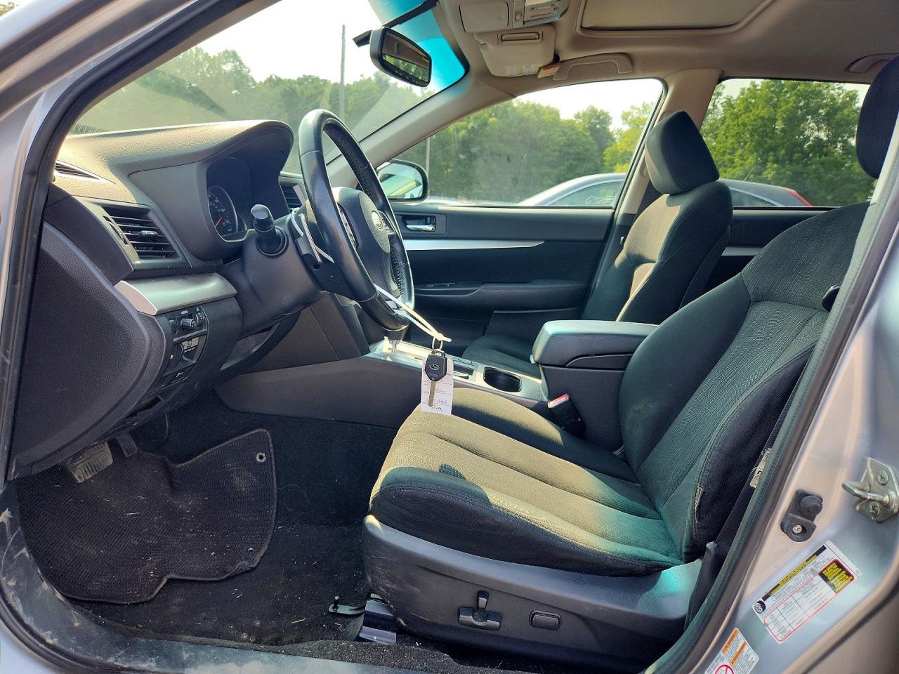2013 Subaru Outback 2.5i Premium Silver vin: 4S4BRBGC4D3226777